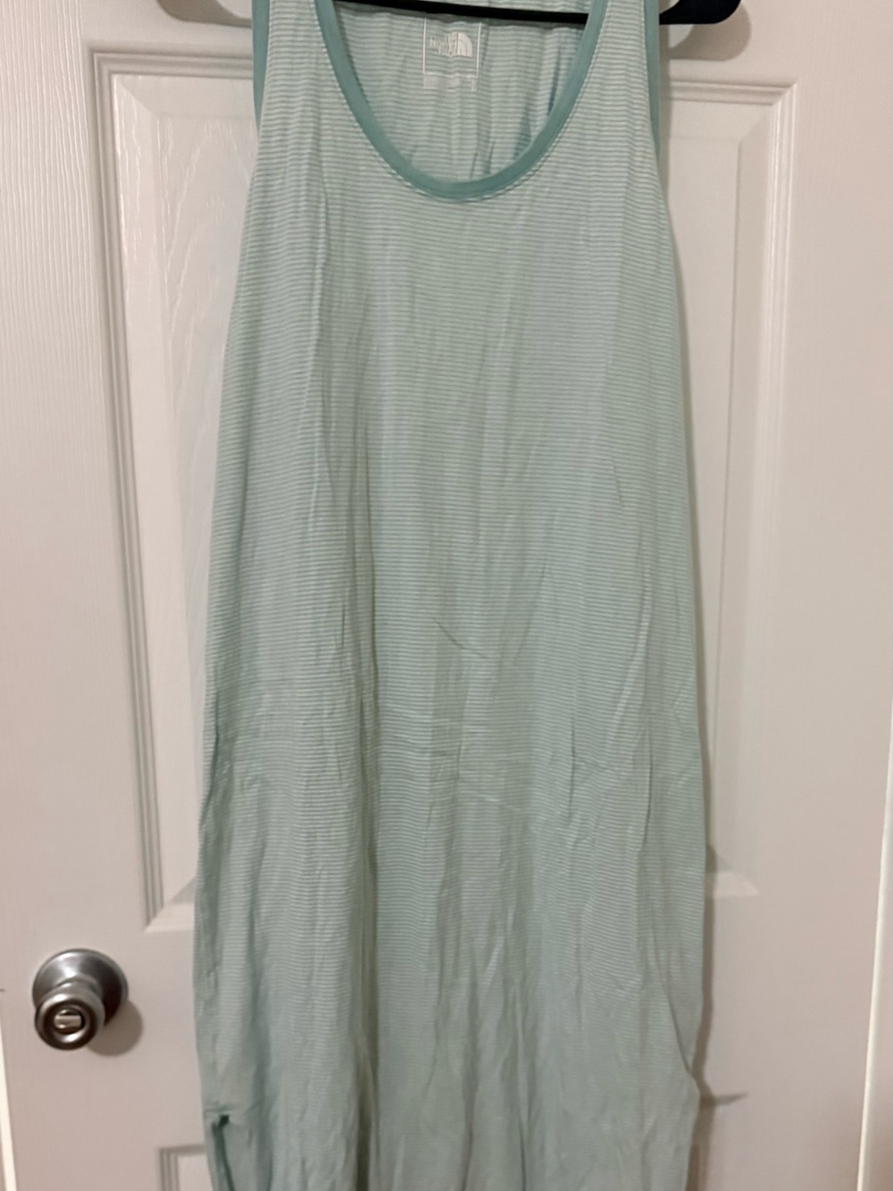 The North Face Mint Green Striped Maxi Skirt